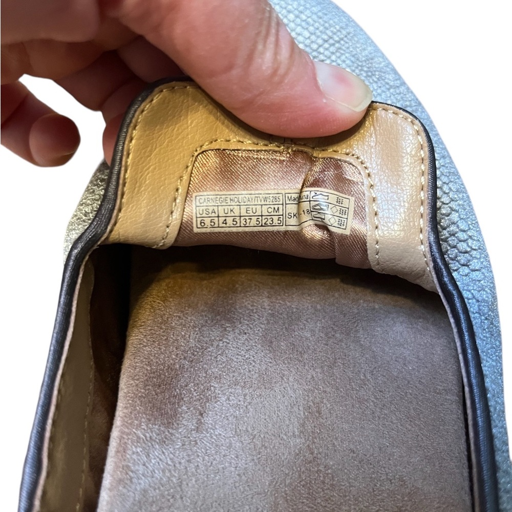 Vionic Textured Lavender Grey Slides Size 6.5 - image 8